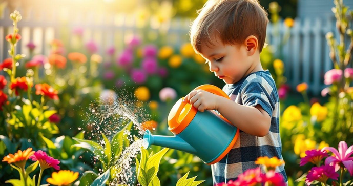 Como Escolher o Melhor Regador Criança para Animar a Hora do Jardim Como Escolher o Melhor Regador Criança para Animar a Hora do Jardim