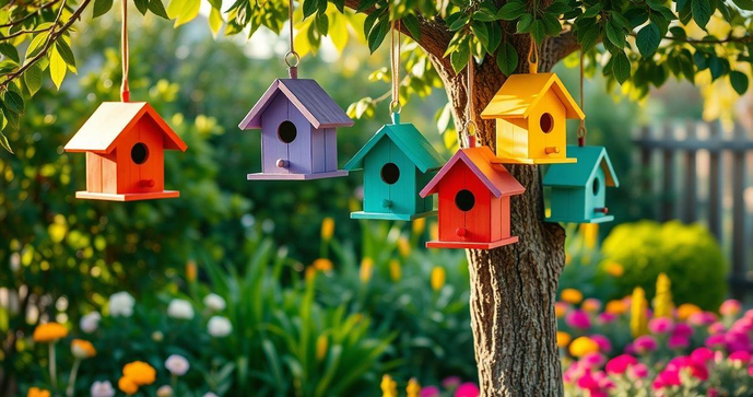 Casinhas de Passarinhos para Jardim que Transformam Seu Espaço em um Refúgio Natural