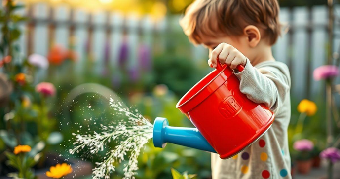 Regador Criança Como Escolher e Usar de Forma Segura